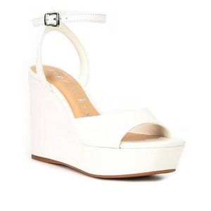 White Wedges - Size 7.5
